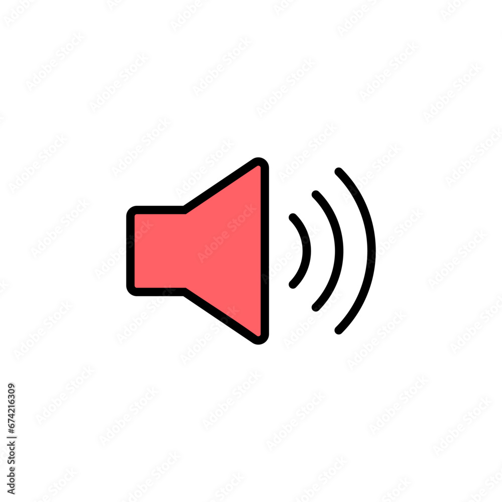 Speaker icon set illustration. volume sign and symbol. loudspeaker icon. sound symbol Speaker icon set illustration. volume sign and symbol. loudspeaker icon. sound symbol