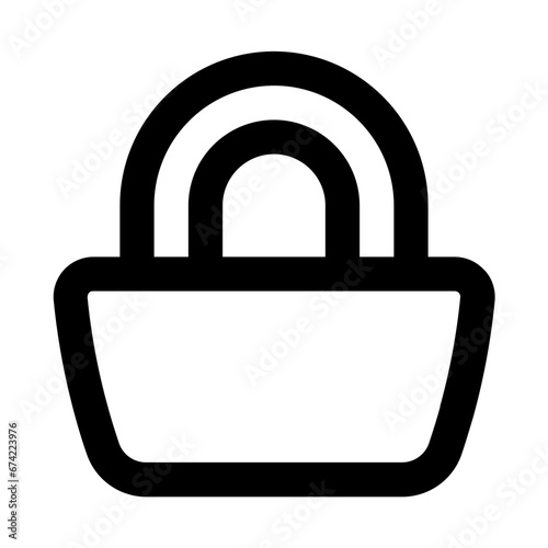 totebag line icon