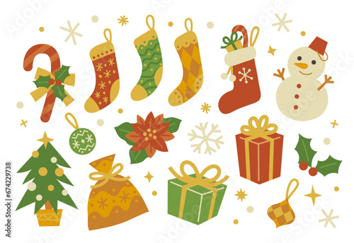 クリスマスイラストセット