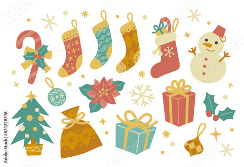クリスマスイラストセット
