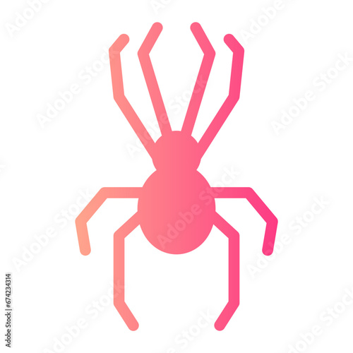 spider gradient icon
