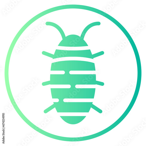 cockroach gradient icon