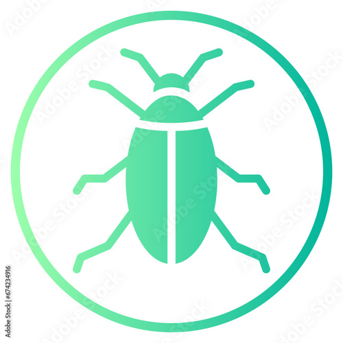 cockroach gradient icon
