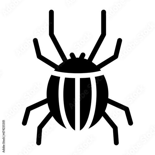 mite glyph icon
