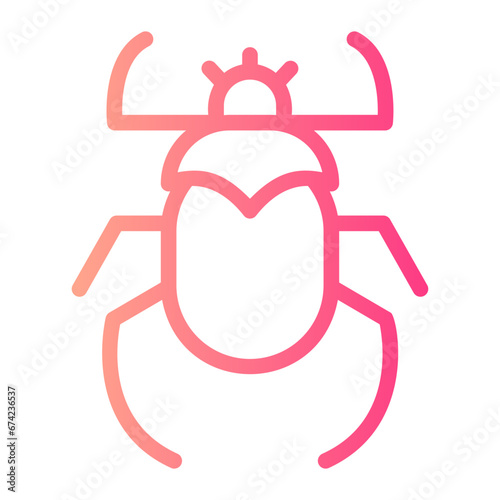 beetle gradient icon