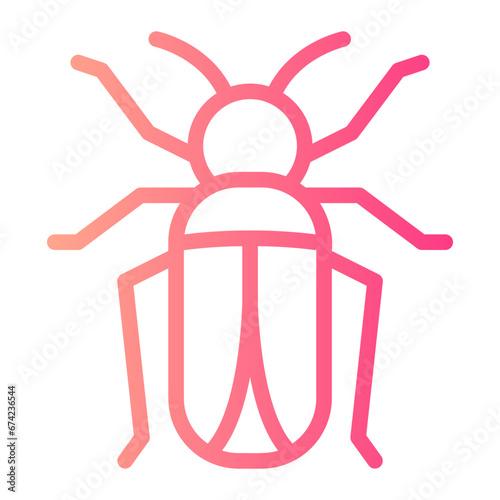 bug gradient icon