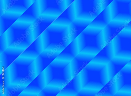 Blue polygon abstract composition. Background, frame, wallpaper etc.