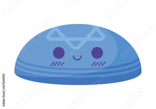 hanukkah kawaii kippah