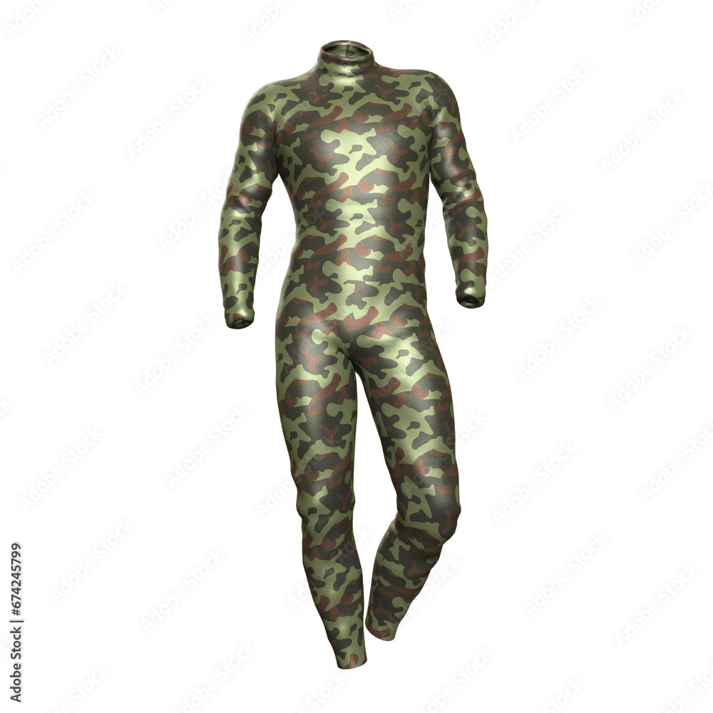 Dive Cloth Fashion 3D render Isolated illustration Dive Cloth Fashion 3D render Isolated illustration