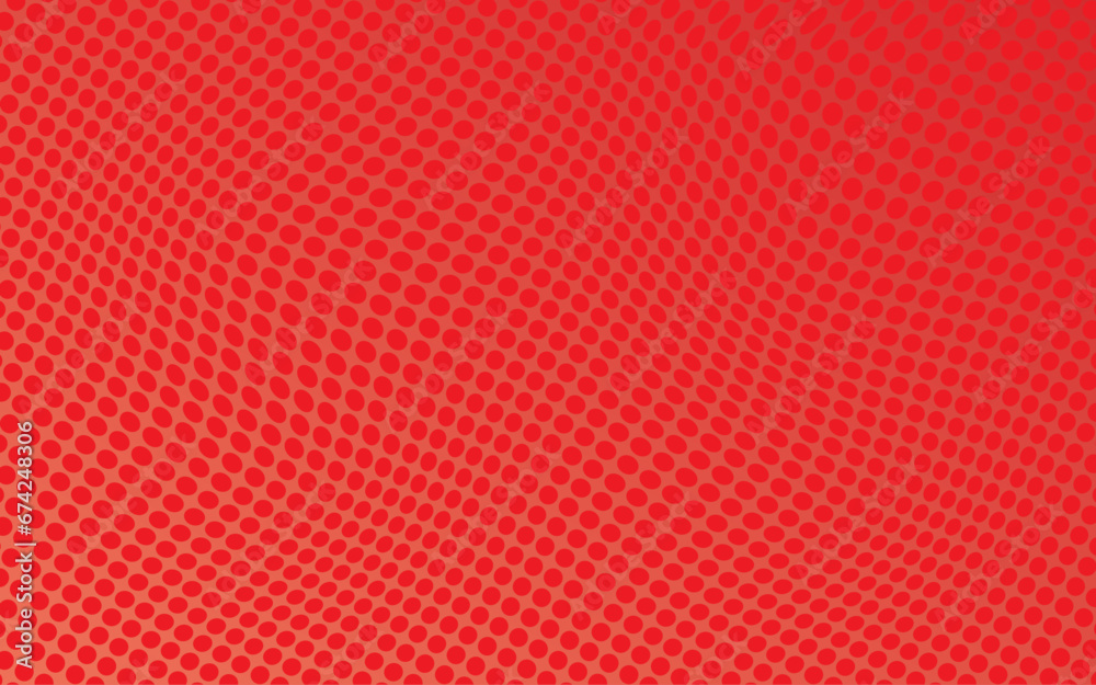 Abstract background, elliptical red wave pattern - obrazy, fototapety, plakaty 