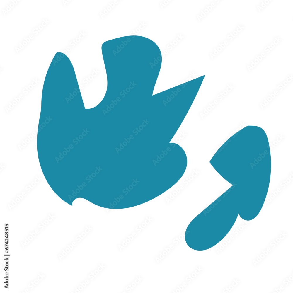 Simple abstract shapes vector Simple abstract shapes vector