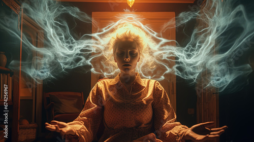 Supernatural Meditation with Energy Aura