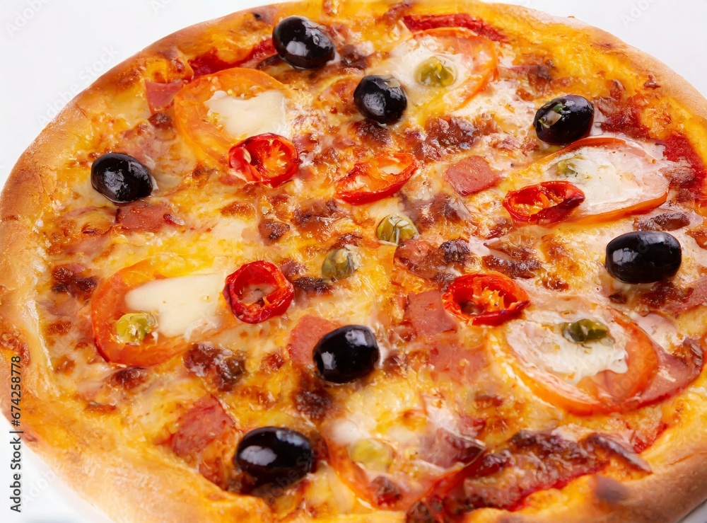 Pizza Close-Up Pizza Close-Up