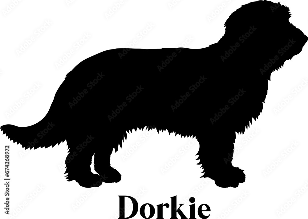 Dorkie Dog silhouette dog breeds logo dog monogram logo dog face vector
SVG PNG EPS