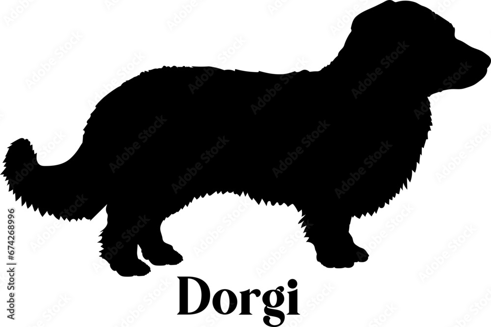 Dorgi Dog silhouette dog breeds logo dog monogram logo dog face vector
SVG PNG EPS