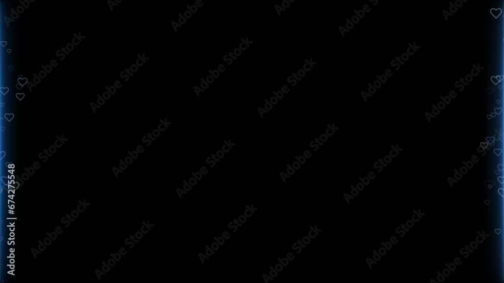 Neon Heart Animation, Valentines day neon heart background, glowing and shiny red hearts, love and marriage concept Neon Heart Animation, Valentines day neon heart background, glowing and shiny red hearts, love and marriage concept
