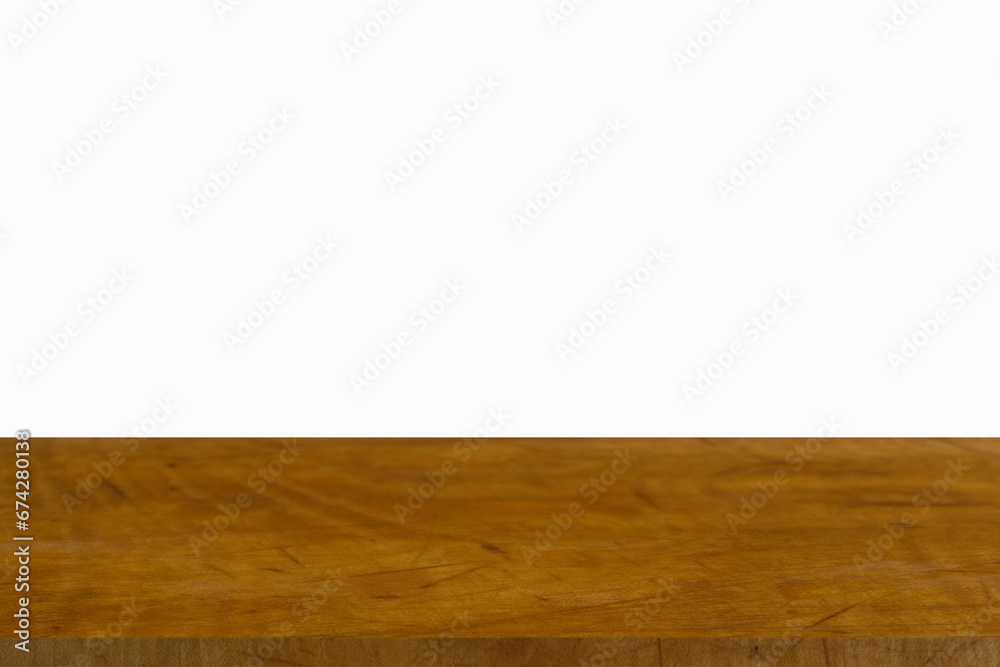 empty table on floor