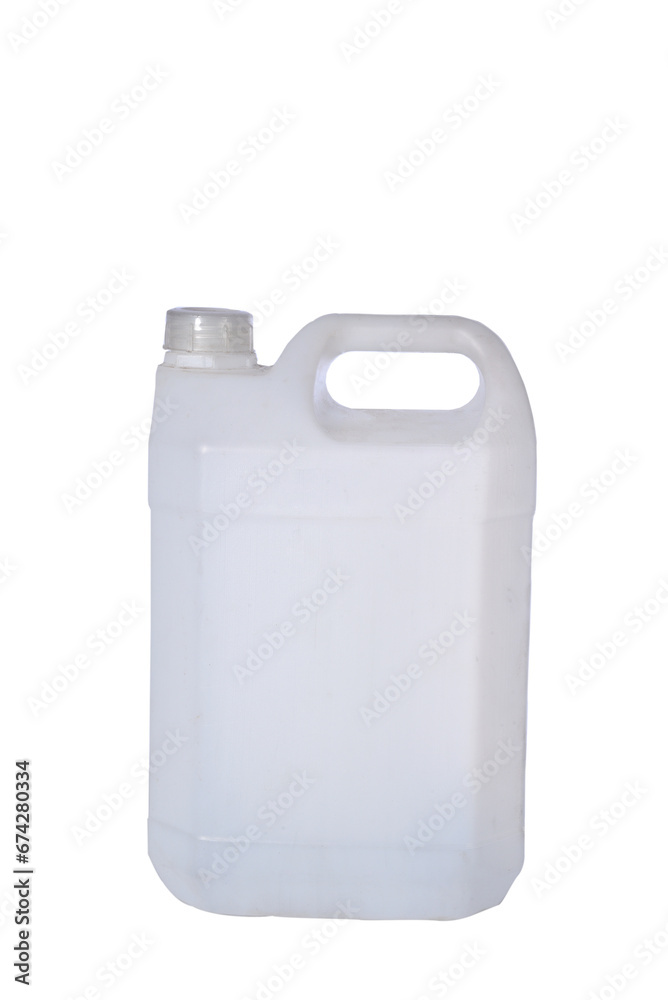Gallon plastic bottle for transporting liquid dosing product Gallon plastic bottle for transporting liquid dosing product