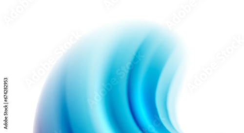 Color mixing liquid rainbow shape background