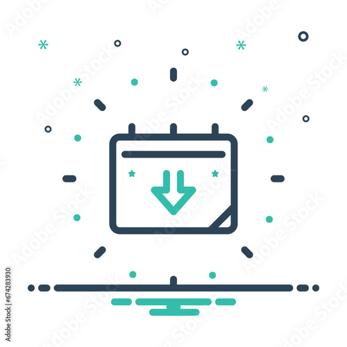 Mix icon for present