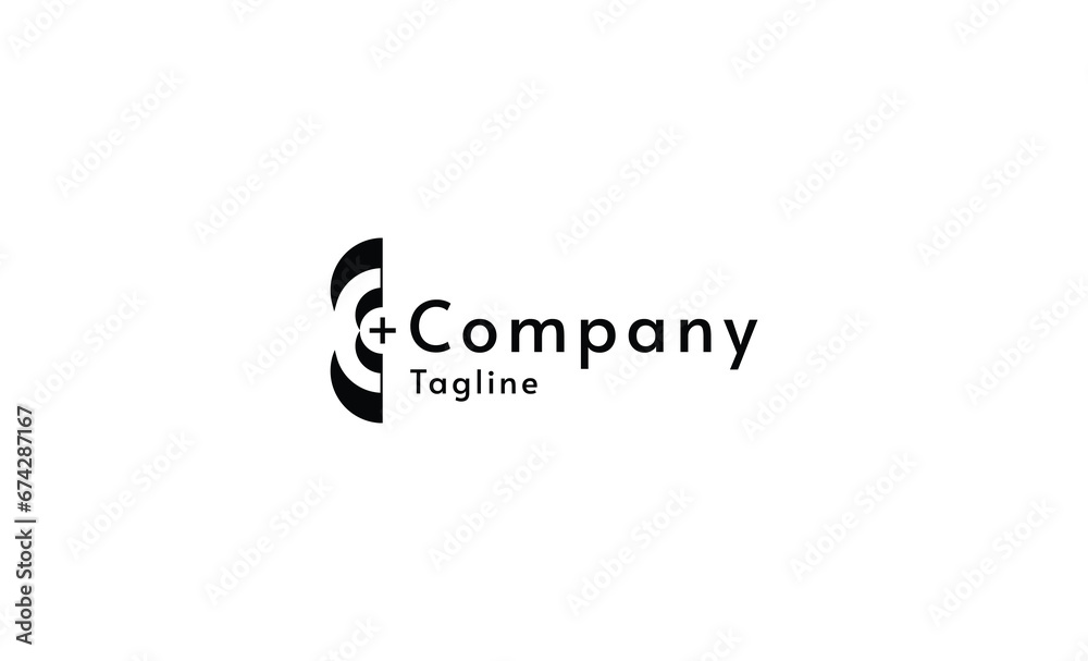 Medical Logo Health Icon isolated on White Background.