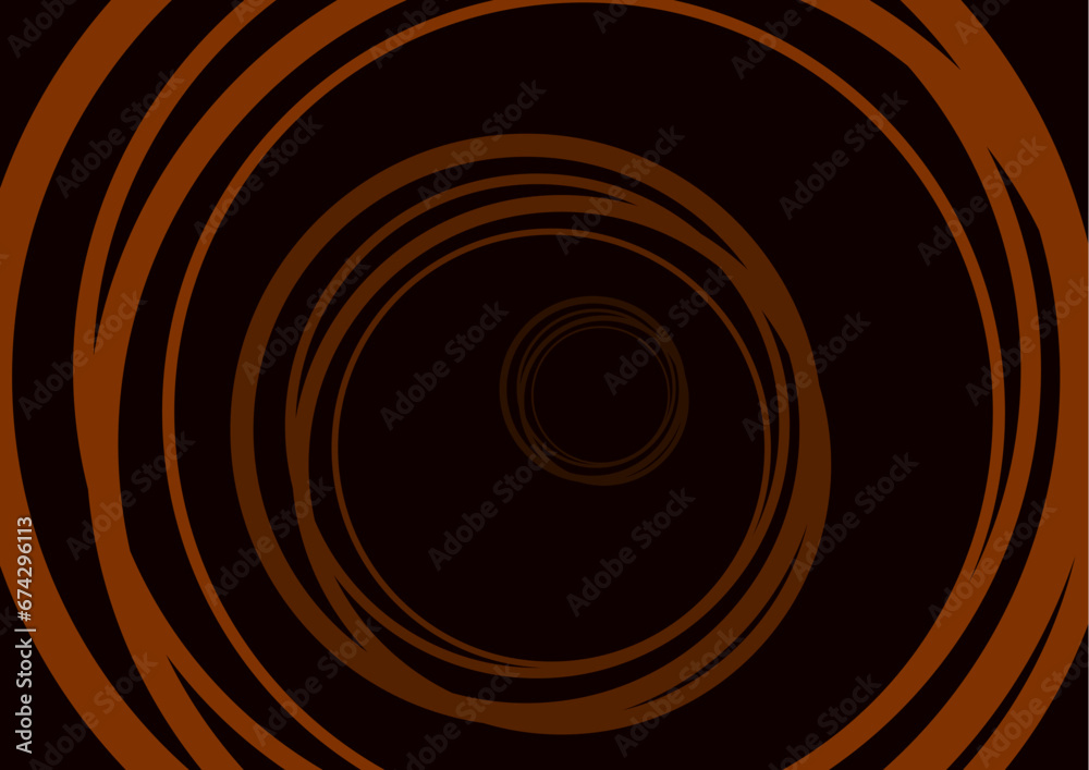 Fototapeta premium Dark Red Multiple Circle Geometric Background with Copy Space Area, suitable for wallpaper, presentation slides, home page, banners, websites, and book covers. 