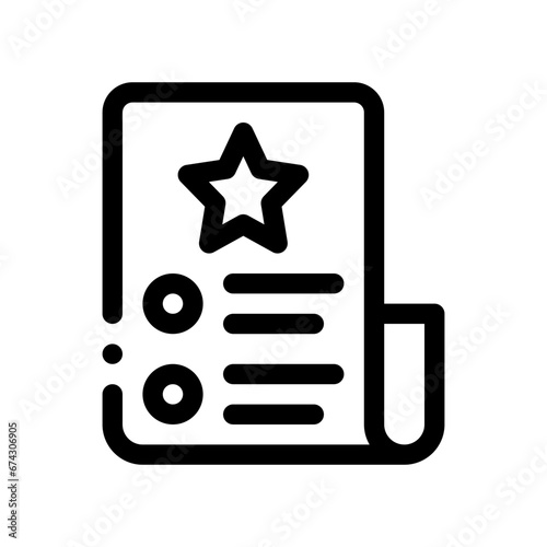 requirement line icon
