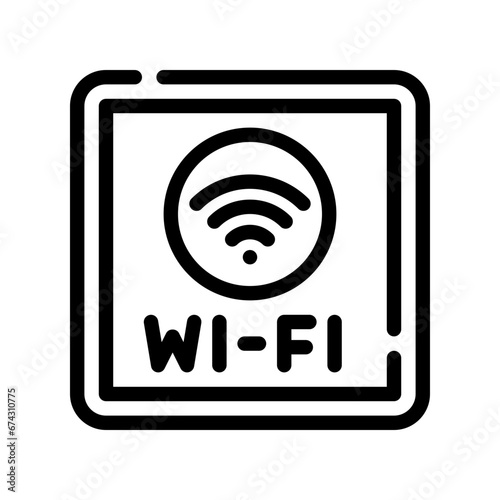 wi line icon