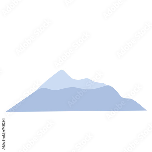 dark blue mountain landscape © Air