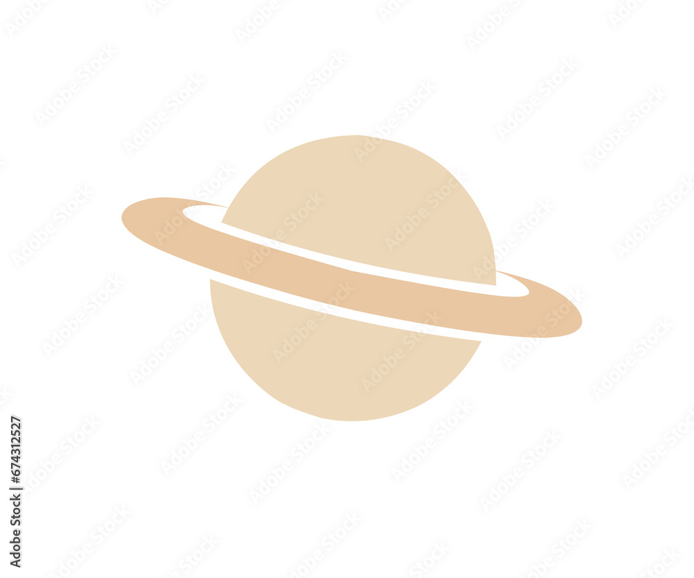 Illustration of the planet Saturn. Transparent png Illustration of the planet Saturn. Transparent png
