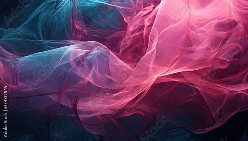 abstract background with translucid light fabric