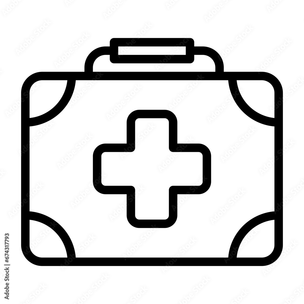 Obraz premium bag icon, line icon style