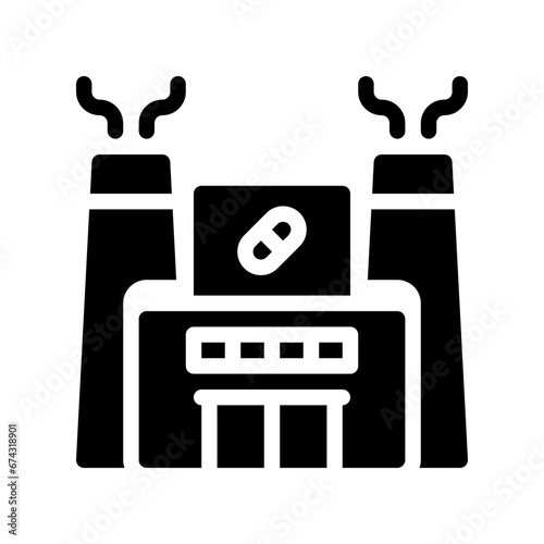 industry glyph icon