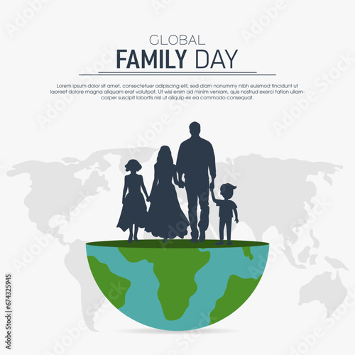 Global Family Day is an international observance that emphasizes the importance of family.