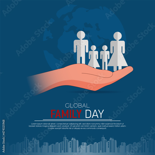 Global Family Day is an international observance that emphasizes the importance of family.
