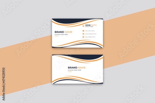 Minimal Individual Simple Business Card Layout
