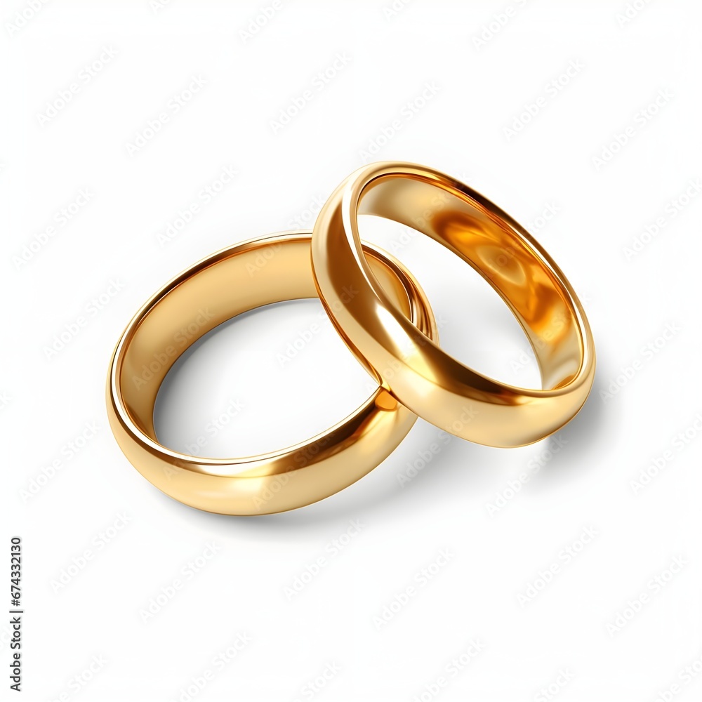 gold rings,two rings,wedding rings on white gold rings,two rings,wedding rings on white