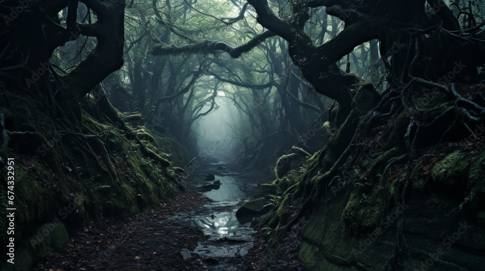 Mystical, Spine-chilling Forest of Unknown Secrets