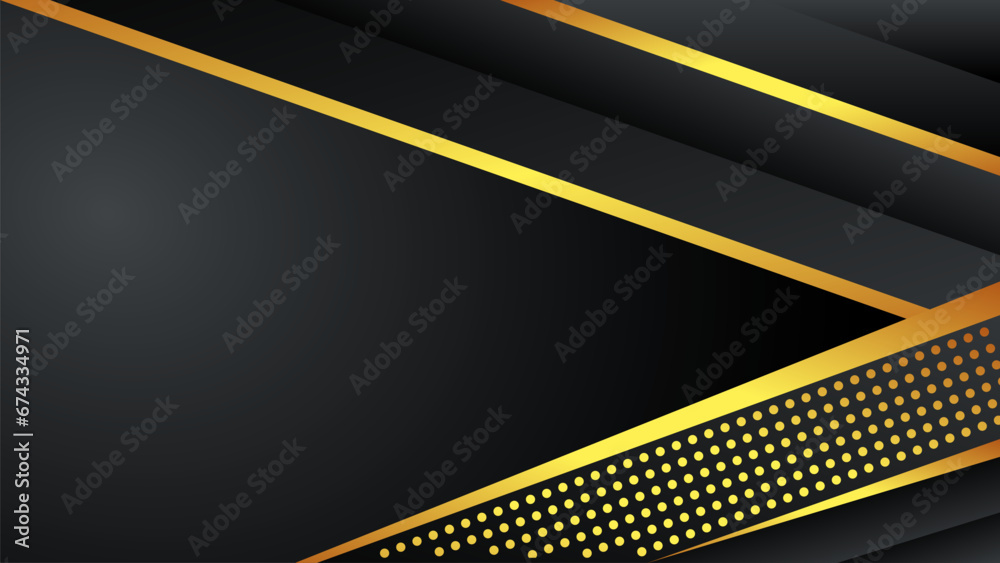 Background luxury modern gradient abstract golden black color Background luxury modern gradient abstract golden black color