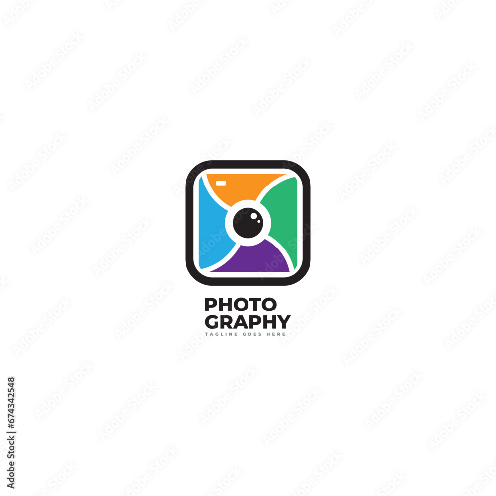 Photography Camera Logo Icon Vector Template Photography Camera Logo Icon Vector Template