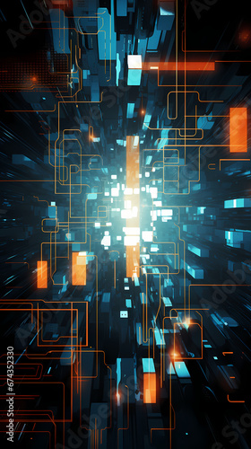 abstract technology background