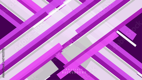 Square purple background with abstract square shape, dynamic and geometry banner concept.