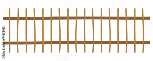 vertical line pattern for decoration, bamboo house fence, line pattern of decorative element
