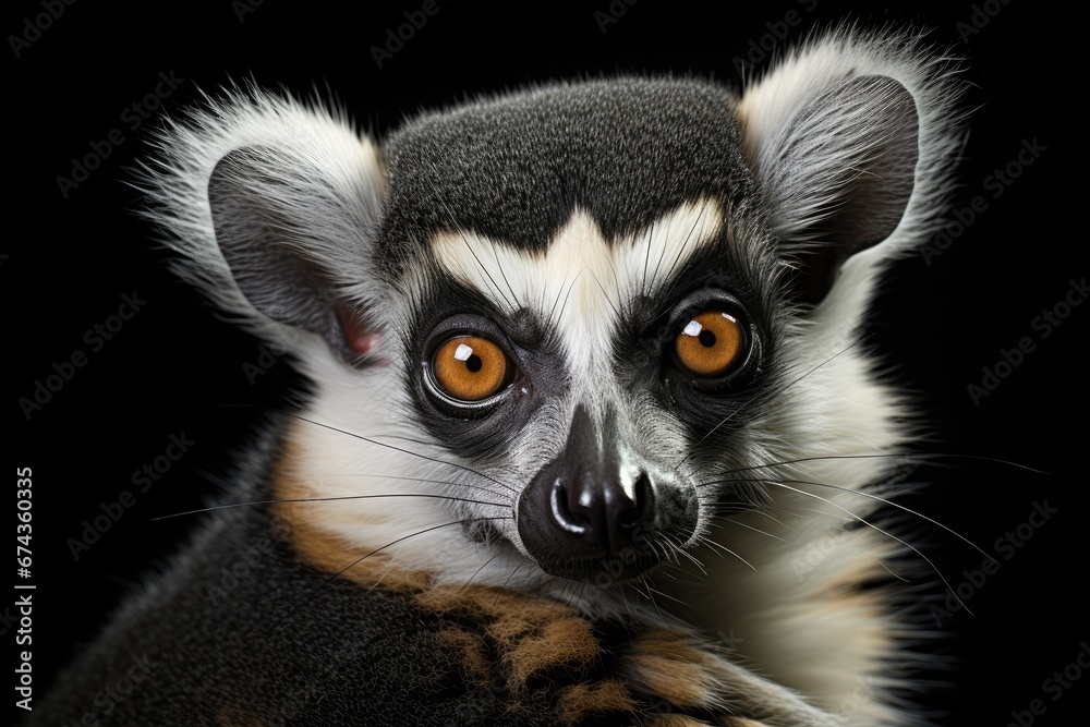 Obraz premium close up of a lemur