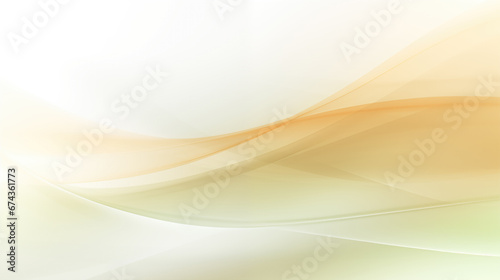 Abstract background wavy with smooth lines in yellow, green and yellow colors isolated on white. High quality photo