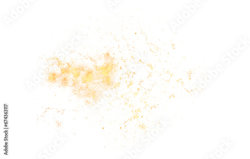 gold and orange galaxy watercolor stars splashes transparent