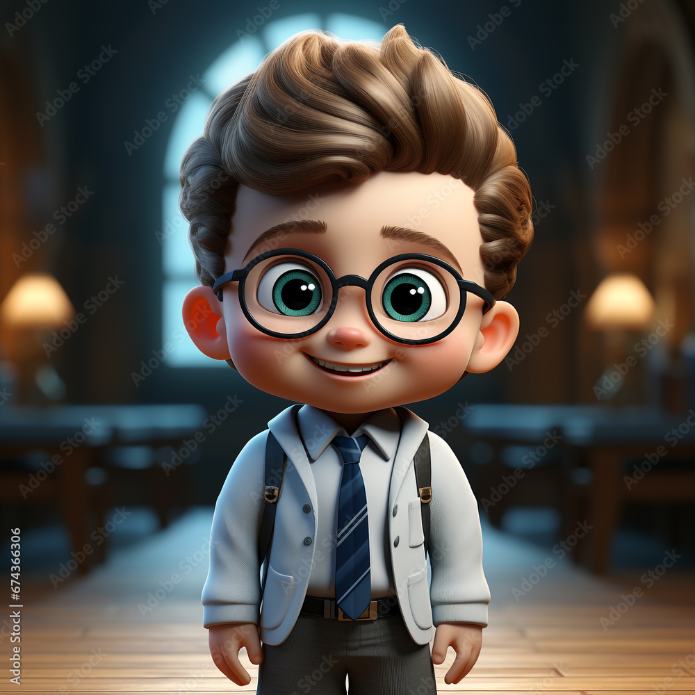 3d cartoon baby genius 3d cartoon baby genius