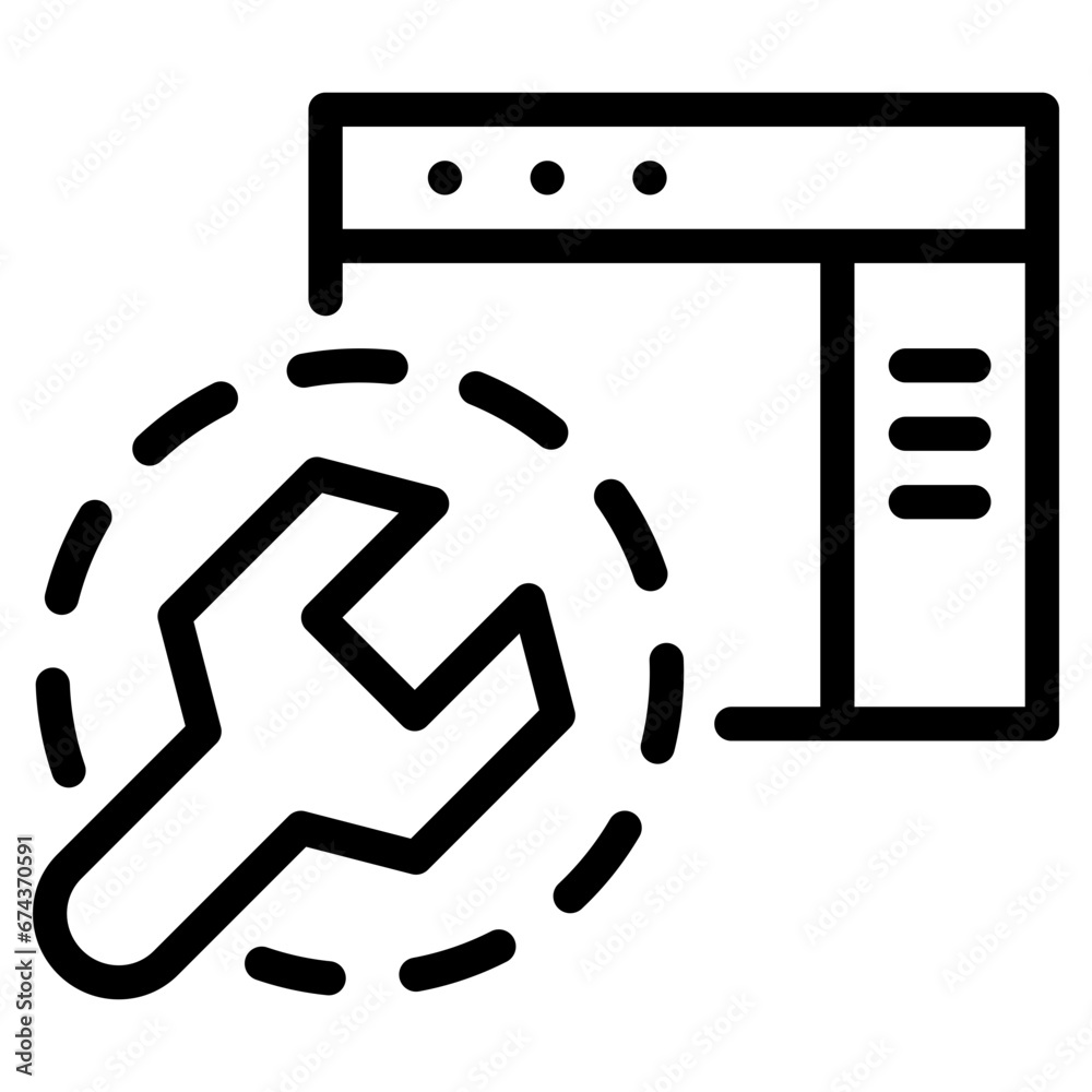 Auto fix line icon for apps and websites