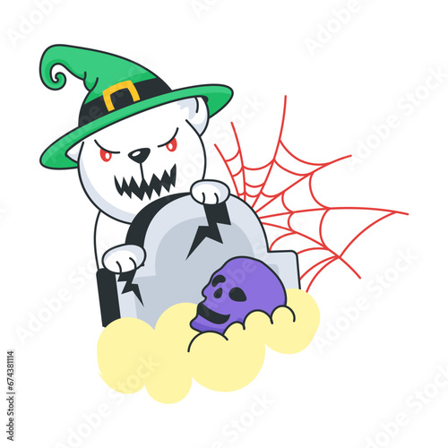 Halloween Grave 