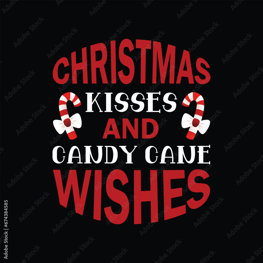 Obraz premium Christmas vector t-shirt design